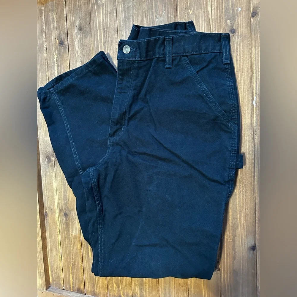 Men's Black Carhartt Jeans - Picture 2 of 6